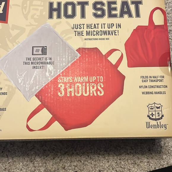 NWT reheatable seat. The Coaching Hot Seat for up to 3hours of warmth - Picture 3 of 3